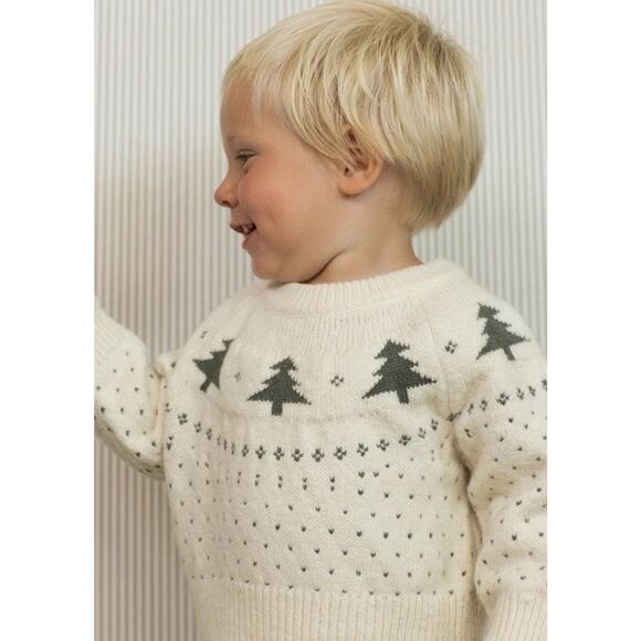 Rylee And Cru Other - Rylee & Cru Fair Isle Sweater In Trees Unisex Sz